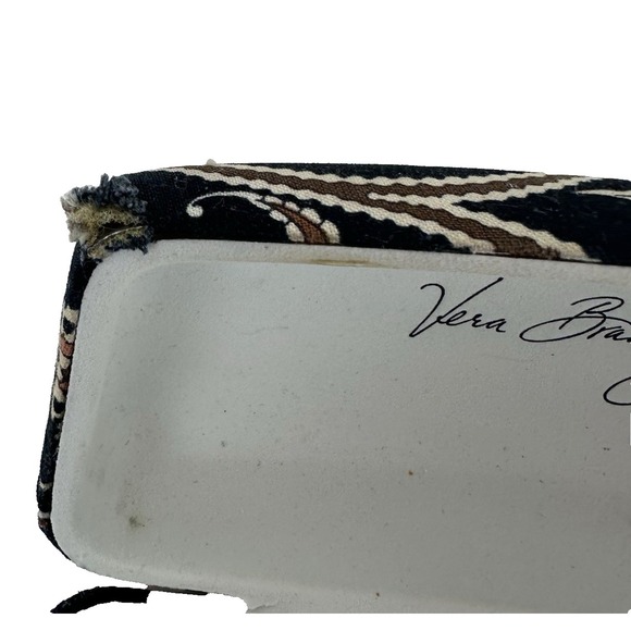 Vera Bradley Hard Shell Sunglass Eye Glass Clamshell Cases Lot of 2 Pink/Black - Picture 8 of 9